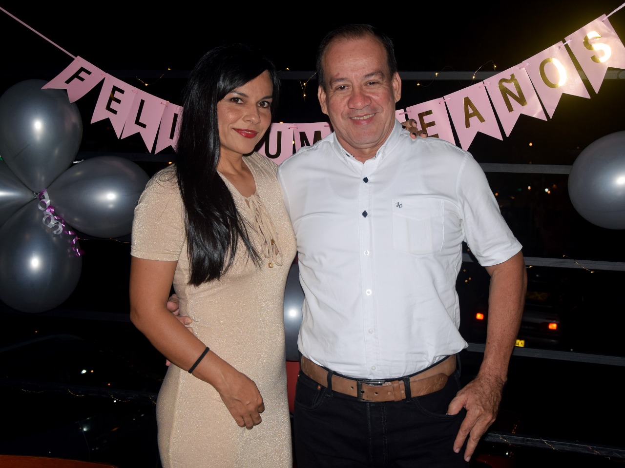 Ángela Garzón y Eliseo Baicue.